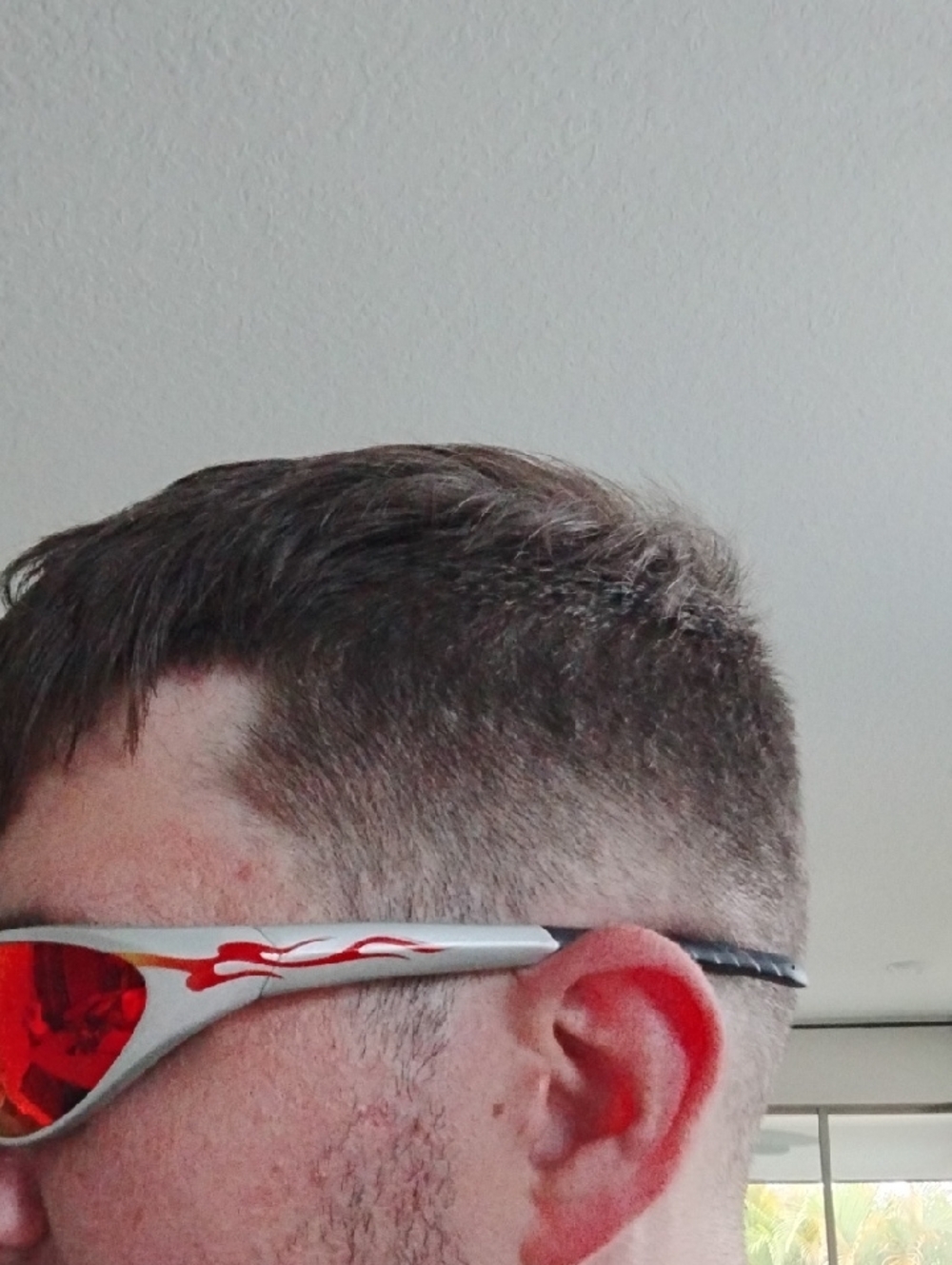 2 Pair Silver Frame Sunglasses with Orange-Red Mirror Lenses - Picture 13 of 13